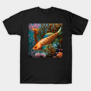 Sea Fantasy - Tropical Fish #512 T-Shirt